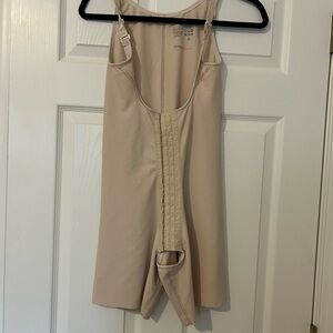Women's Beige Shapewear Bodysuit
